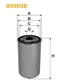 WIX FILTERS 95003e -  Топливный фильтр